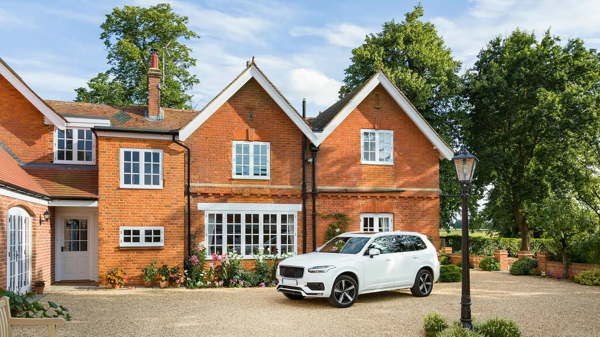 Completed aluminium window project with clean slim sightlines