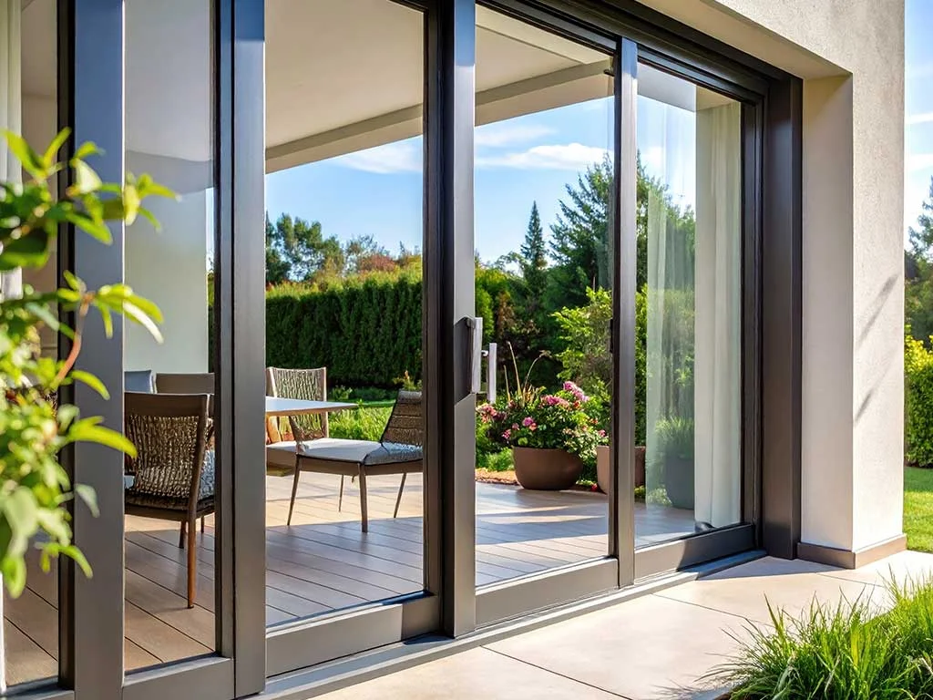 Premium sliding patio door installation