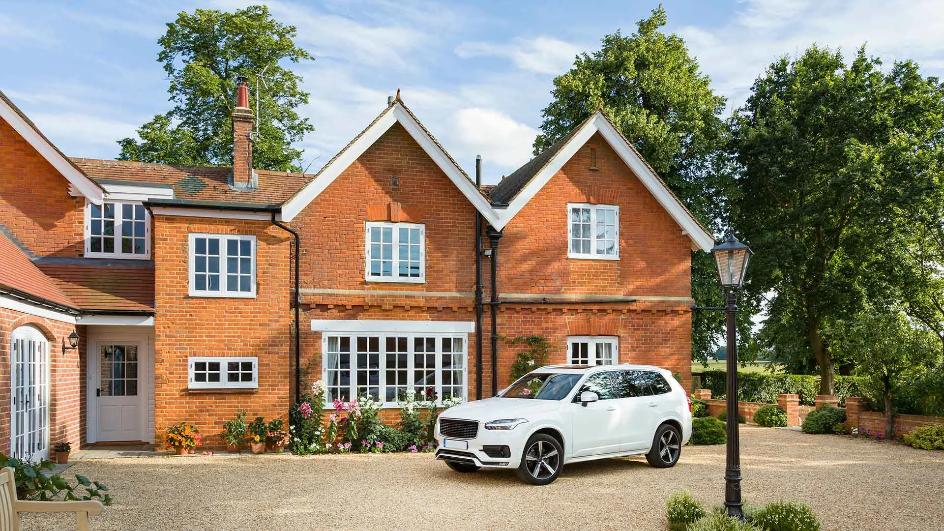 Completed aluminium window project with clean slim sightlines