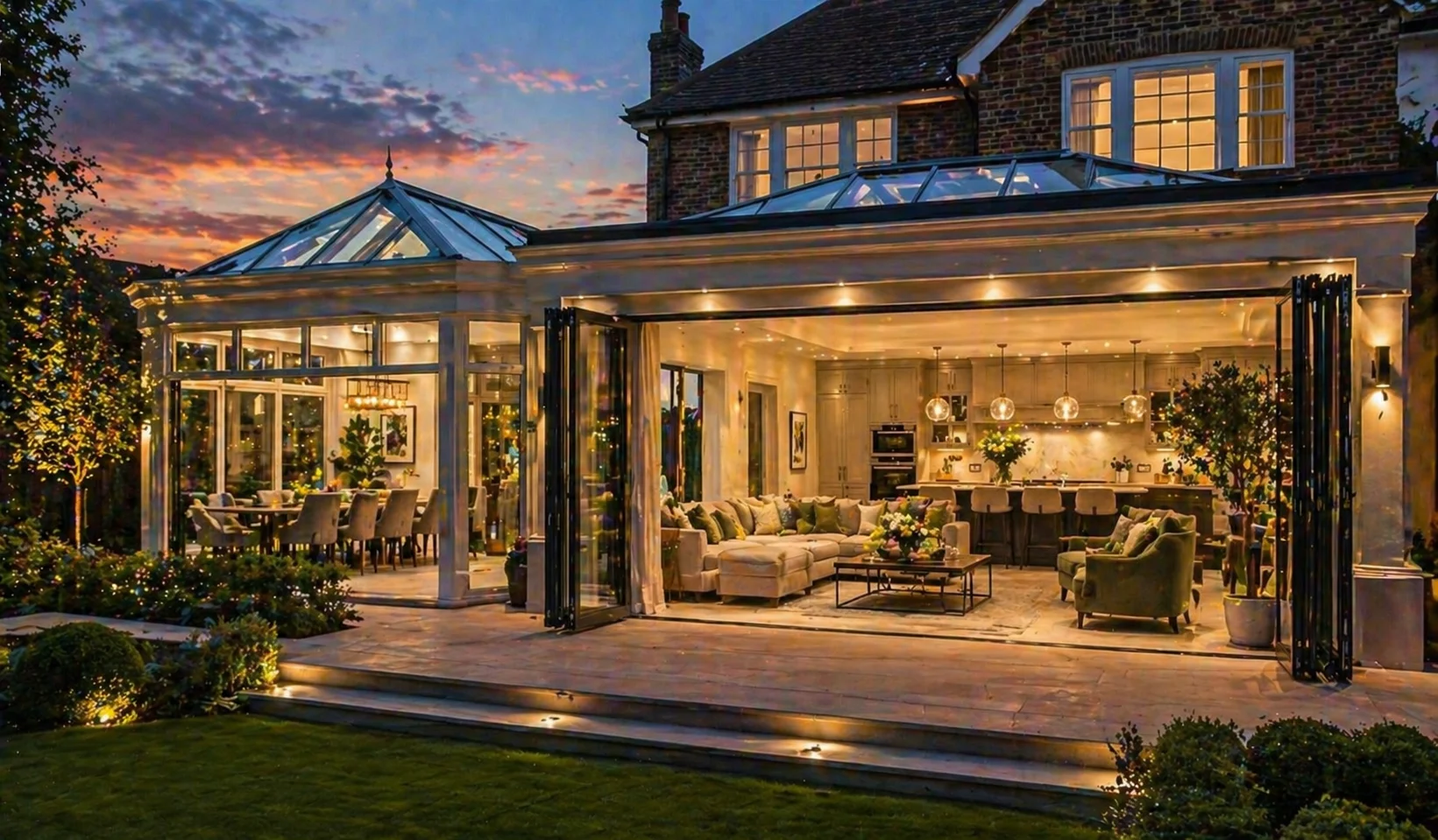 Luxury Coziluxe living space extension